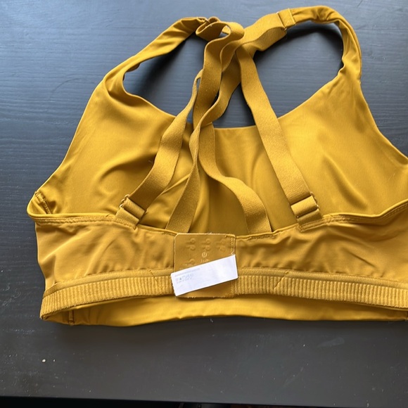 Lululemon Energy Bra High Support, Gold, 36D - Picture 5 of 6